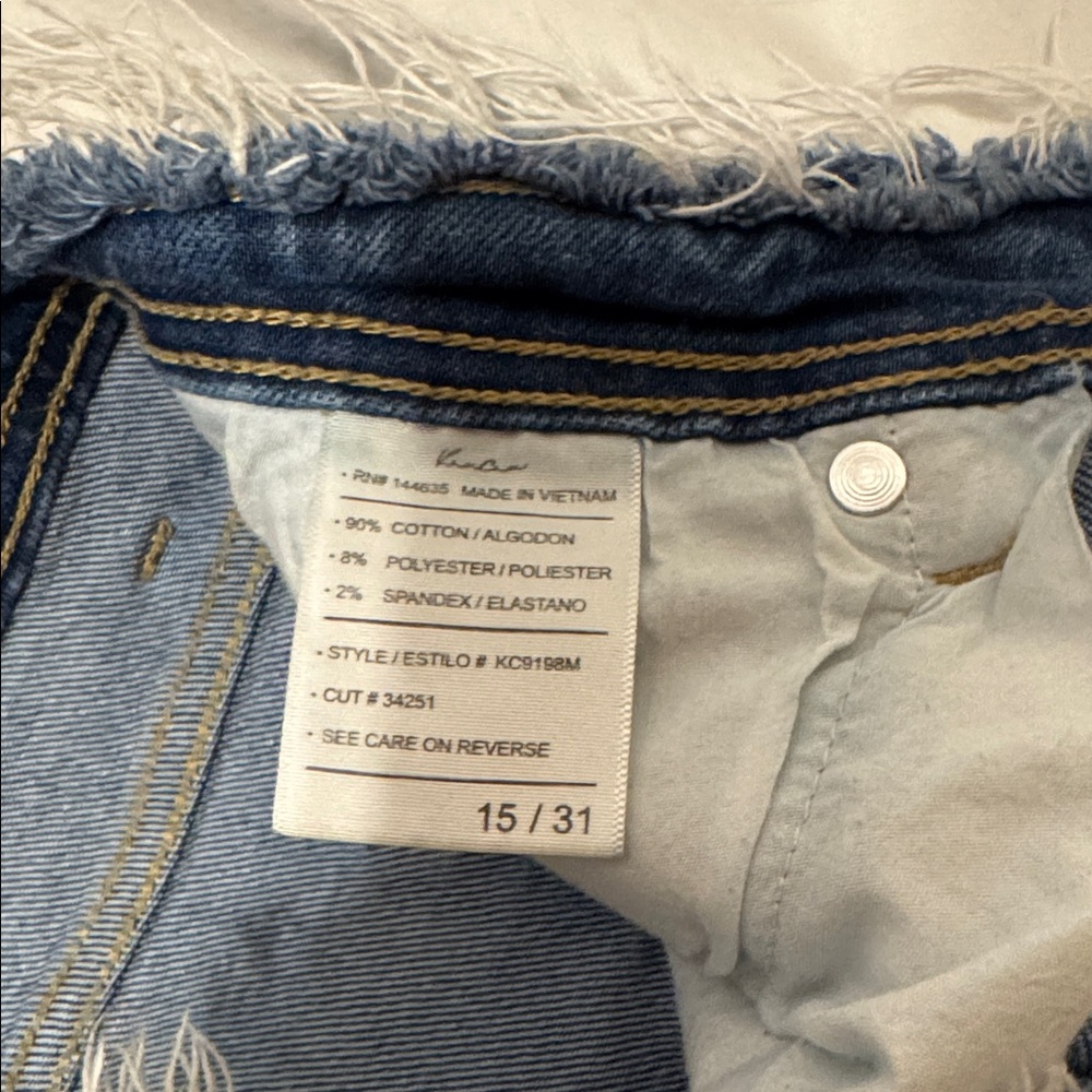 Kancan High Rise Distressed Mom Jeans - Picture 8 of 11